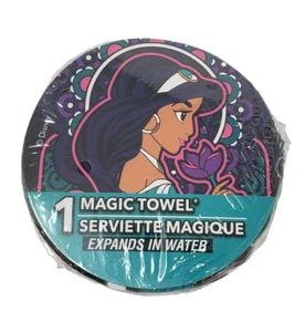Peachtree Playthings Disney Princess Jasmine Magic Towel Washcloth - Picture 1 of 1