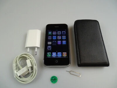 Original Apple iPhone 3G 8GB Schwarz! Ohne Simlock! TOP! RAR! Selten! iOS! #51 - Bild 1 von 4