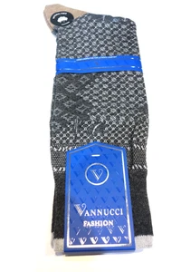 Vanucci halbhohe Socken aus mercerisiertem Baumwollmix anthrazit hellgrau - Bild 1 von 2
