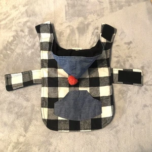 Wit & Delight Dog Puppy Jacket Coat Size XS (Measurements) Chambray Plaid - Picture 1 of 9