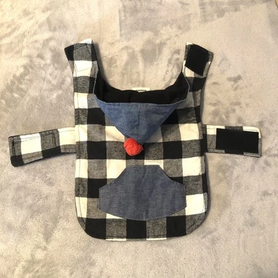 Wit & Delight Dog Puppy Jacket Coat Size XS (Measurements) Chambray Plaid - Image 1 of 4