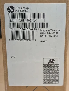 HP: 15-fc0018na | Ryzen 3 7320U, 4GB, 120GB SSD | Boxed + Charger | (VG) - Picture 1 of 12