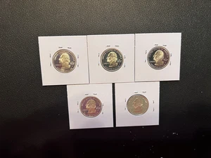 2004 S Silver Proof State Quarters Set of 5-Lousy Picture!  MAKE AN OFFER! - Picture 1 of 2