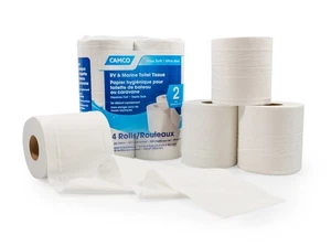 Camco TST 2-lagiges Toilettenpapier 4 Rollen 500 Blatt E / F 40270 - Bild 1 von 4