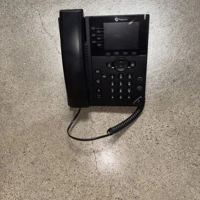 TELÉFONO VOIP DE ESCRITORIO POLYCOM VVX 350 P/N 2200- 48830-025 #R1 Foto 1 de 3