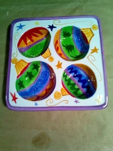 Elements Christmas Ornament Serving Tray, No Box - Picture 1 of 2