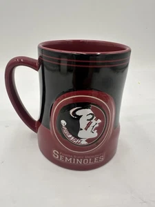 Florida State University Seminolen 12 Unzen Kaffeebecher rot 3D NCAA Boelter Geschenk - Bild 1 von 7