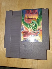Dragon Warrior (Nintendo NES, 1985) Authentic Pins Cleaned TESTED