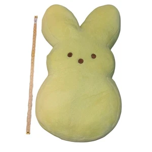 Jumbo Peeps Conejo de Pascua Peluche 36" Gran Gigante Peluche Almohada Conejo Amarillo - Imagen 1 de 3