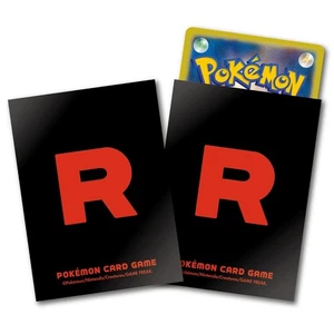 Pokemon Center Original Pokemon Card Game Deck Shield Pro Team Rocket - Picture 1 of 2