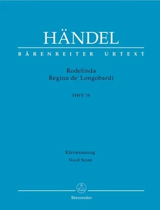 Rodelinda, Ergina de'Longobardi HWV 19 (II/16), Handel, Vocal Score - Picture 1 of 3