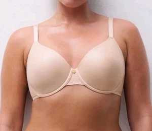 Chantelle 16M6 Norah Chic Camiseta Sujetador con Aros DESNUDO Talla 32DDD - Imagen 1 de 7