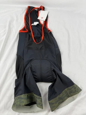 Culotte con tirantes Bontrager Troslo InForm Forro para hombre TALLA mediana negro/camuflajeflauge Foto 1 de 4