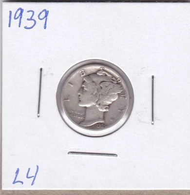 1939 Mercury Dime L4 - Image 1 of 4