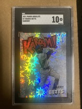 2021 Panini Absolute Kaboom! Mookie Betts #K7 SGC 10