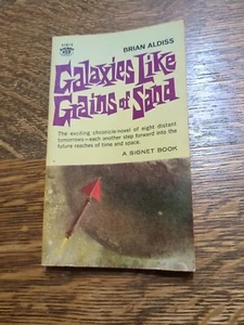 GALAXIES LIKE GRAINS OF SAND BY BRIAN ALDISS 1960 VINTAGE SIGNET BKS PBO SF - Picture 1 of 6