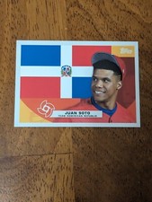 2023 Topps WBC #F-7 Juan Soto  Team Flag Baseball Card