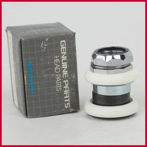 NOS SHIMANO EXAGE HP-A450 HEADSET 1" VINTAGE THREADED ROAD BIKE HPA450WBI WHITE - Picture 1 of 9