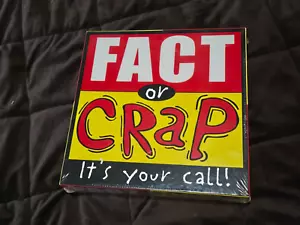 FACT or CRAP Game TRIVIA BOARD GAME - NEW/Factory Sealed - It's Your Call! - Picture 1 of 2