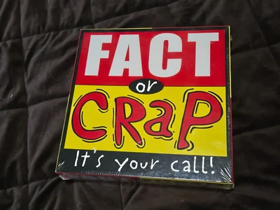 FACT or CRAP Game TRIVIA BOARD GAME - NEW/Factory Sealed - It's Your Call! - Image 1 of 2