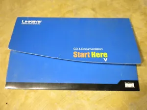 NO ROUTER Linksys Etherfast Cable DSL Router Setup Wizard 2.0 2004 CD ROM Disc - Picture 1 of 2