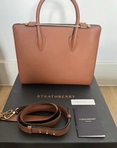 Strathberry Midi Tote Bag - Farbe Chesnut - Bild 1 von 5