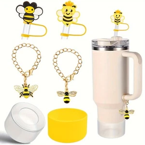 6Pcs Accessories Set for Stanley Cup 30 40oz Insulated Sleeve Travel Cup Holder - Picture 1 of 5