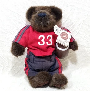 BOYDS BEARS T.D. DE COLECCIÓN OSO DE PELUCHE DE FÚTBOL AMERICANO GRIDIRON #917374 ARTICULADO 12" CON ETIQUETAS - Imagen 1 de 14