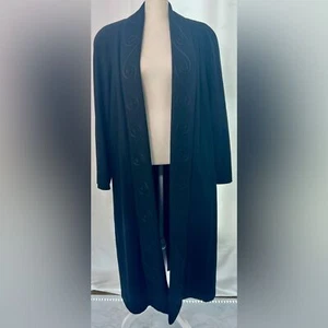 VINTAGE 90s ALORNA oversized wool COAT - Picture 1 of 9