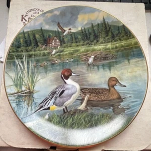 Bart Jerner Edwin M Knowles The Pintail 1986 Heritage Collection Anas Acuta Duck - Imagen 1 de 6