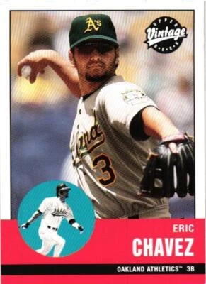 2001 Upper Deck Vintage #17 Eric Chavez - Image 1 of 2