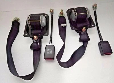 PAR DE CINTURÓN DE SEGURIDAD SUZUKI SJ413 2 PUNTOS REGAZO DROVER SAMURAI SIERRA JIMNY Foto 1 de 2