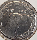 1997 Algeria 2 Dinar Coin Brilliant Uncirculated  dromedary Camel