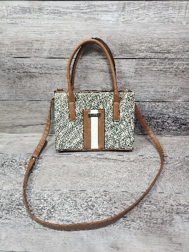 Hermoso bolso bandolera Nautica Centerboard beige marrón blanco  Foto 1 de 4