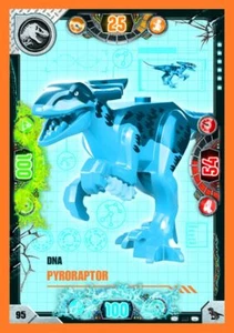 LEGO Jurassic World Serie 2 Trading Card 95 - DNA Pyroraptor - Zdjęcie 1 z 1