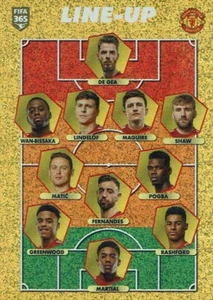 Panini FIFA 365 2021 Sticker Nr. 065 Manchester City Line-Up 65 - Picture 1 of 1