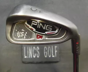 Ping i15 Red Dot 5 Iron Regular Steel Shaft Golf Pride Grip - Picture 1 of 4