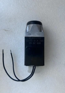 New GU35-0-A265 Rexroth 12VDC Solenoid Valve 26W - Picture 1 of 6