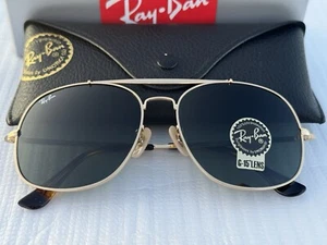 Gafas de sol Ray-Ban RB3561 001 GENERAL Arista / G-15 lentes clásicas verdes 57 mm - Imagen 1 de 19