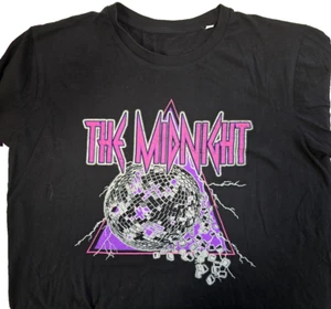 The Midnight original 2022 Tour T Shirt with back print black Size large - Picture 1 of 13
