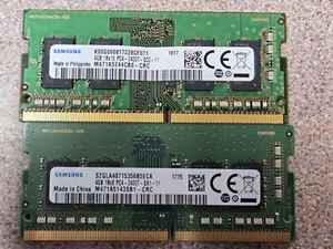 Samsung 8GB 2x4GB PC4-2400T Laptop Memory RAM - Picture 1 of 1