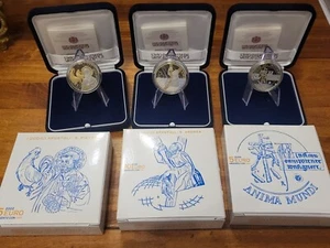 Vatikan Silber E Gold 5+5+Triptychon 2022 Proof Neu - Bild 1 von 7