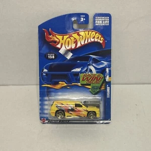 2002 Hot Wheels Collector #158 FANDANGO Yellow w/Gold Pr5 Spoke Wheels - Picture 1 of 3