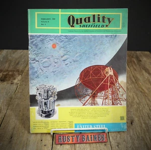 Quality of Sheffield Feb 1959, Trade Steel Engineering Magazine - Imagen 1 de 8