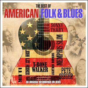 THE BEST OF AMERICAN FOLK & BLUES - MUDDY WATERS - 3 CDS - NEW & SEALED!!