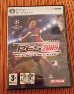 GIOCO PC - PES 2009 PRO EVOLUTION SOCCER - PARI AL NUOVO, MANUALE ITALIANO (AQ) - Picture 1 of 1