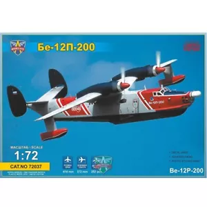 Modelsvit 72037 Flugzeug Bausatz 1:72 Be12P-200 Experimental Firefighting Flugboot - Bild 1 von 24