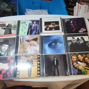 Lot Of 12 Country Cd Lot garth brooks,rodney crowell,marty stuart,grover - Picture 1 of 24