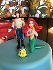 Vintage Little Mermaid McDonald's Happy Meal Toy Ariel Flounder Eric Cake Topper