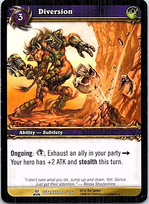 Diversion 90/264 World Of Warcraft Servants Of The Betrayer Light Play - Image 1 of 1